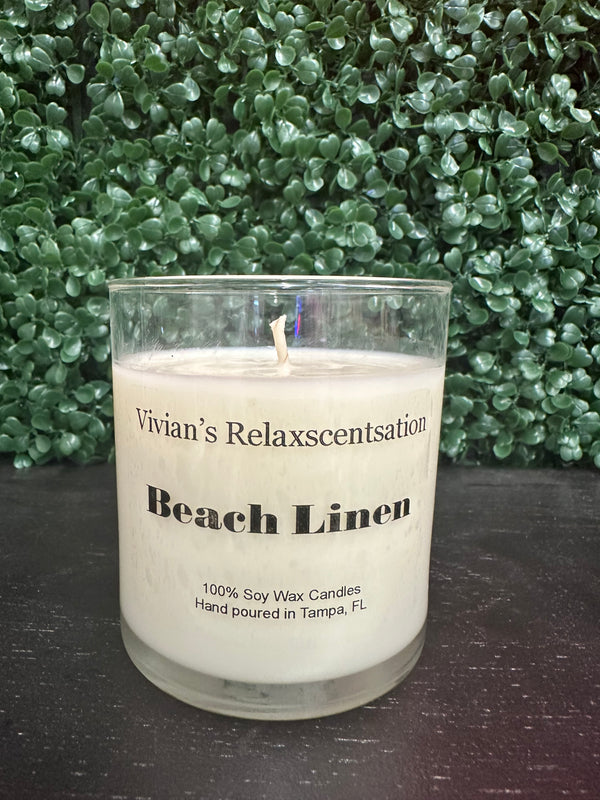 Beach Linen Soy Wax Candle