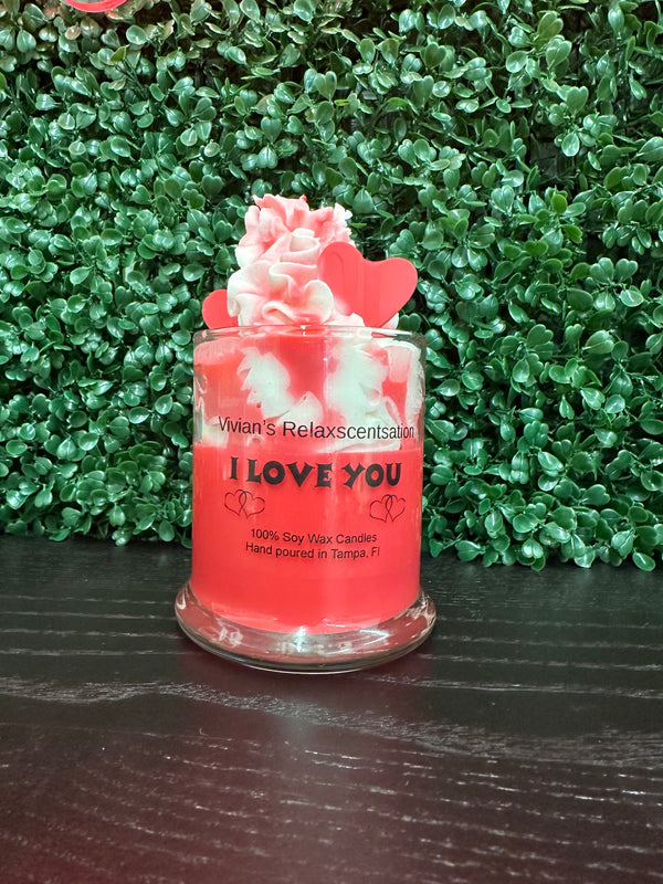 I love you (12oz Candle)